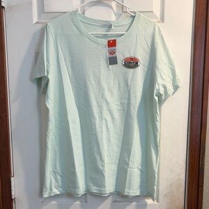 Cinch Mint Green Casual Tee
